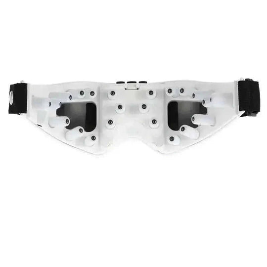 heated eye massager glasses | ergonomic eye massager | bluetooth eye massager with music | ultrasonic cleaning