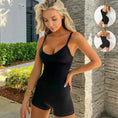 high-waisted yoga romper | moisture-wicking sportswear | seamless workout jumpsuit | energy saving