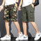 summer camouflage shorts | 5-point workwear shorts | breathable fabric shorts | energy saving