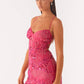 Women's Sequined Embroidered Backless Sling Dress Meifu Market