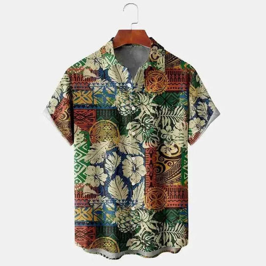 quick-dry polyester fabric | breathable linen blend shirt | short sleeve button down | ultrasonic cleaning