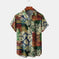 quick-dry polyester fabric | breathable linen blend shirt | short sleeve button down | ultrasonic cleaning