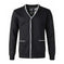 fleece-lined cardigan | cotton knitwear coat | winter dad coat | energy saving