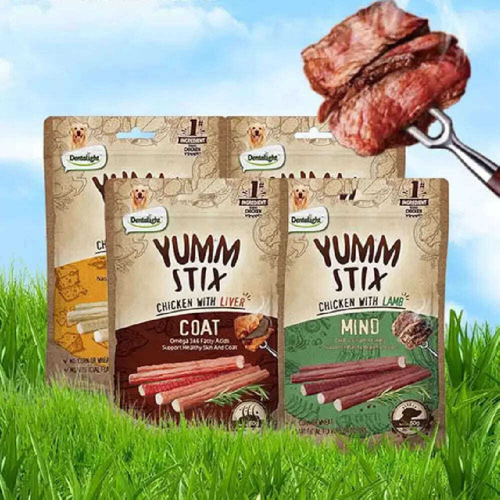 Pet Puppy Vitamin Satisfy The Appetite Pure Chicken Emulsion Strip Meifu Market