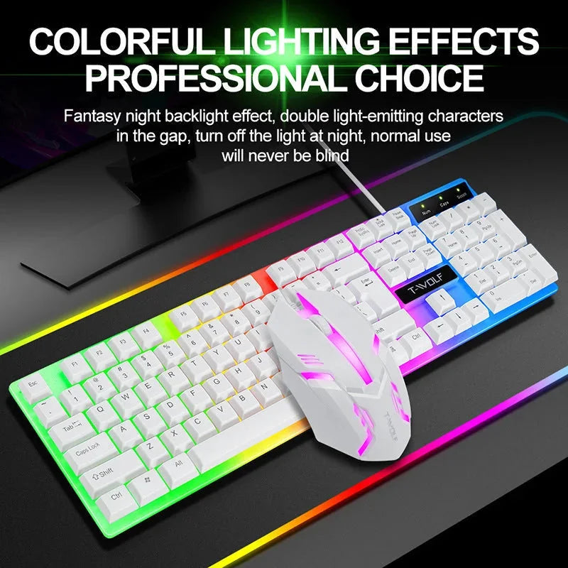 wired mechanical keyboard | rgb backlit gaming keyboard | ergonomic wrist rest keyboard | ultrasonic cleaning