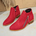 Suede European And American Style Women's Ankle Boots Meifu Market