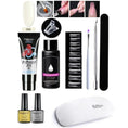 crystal nail extension kit | professional nail art set | acrylic nail forms set | energy saving