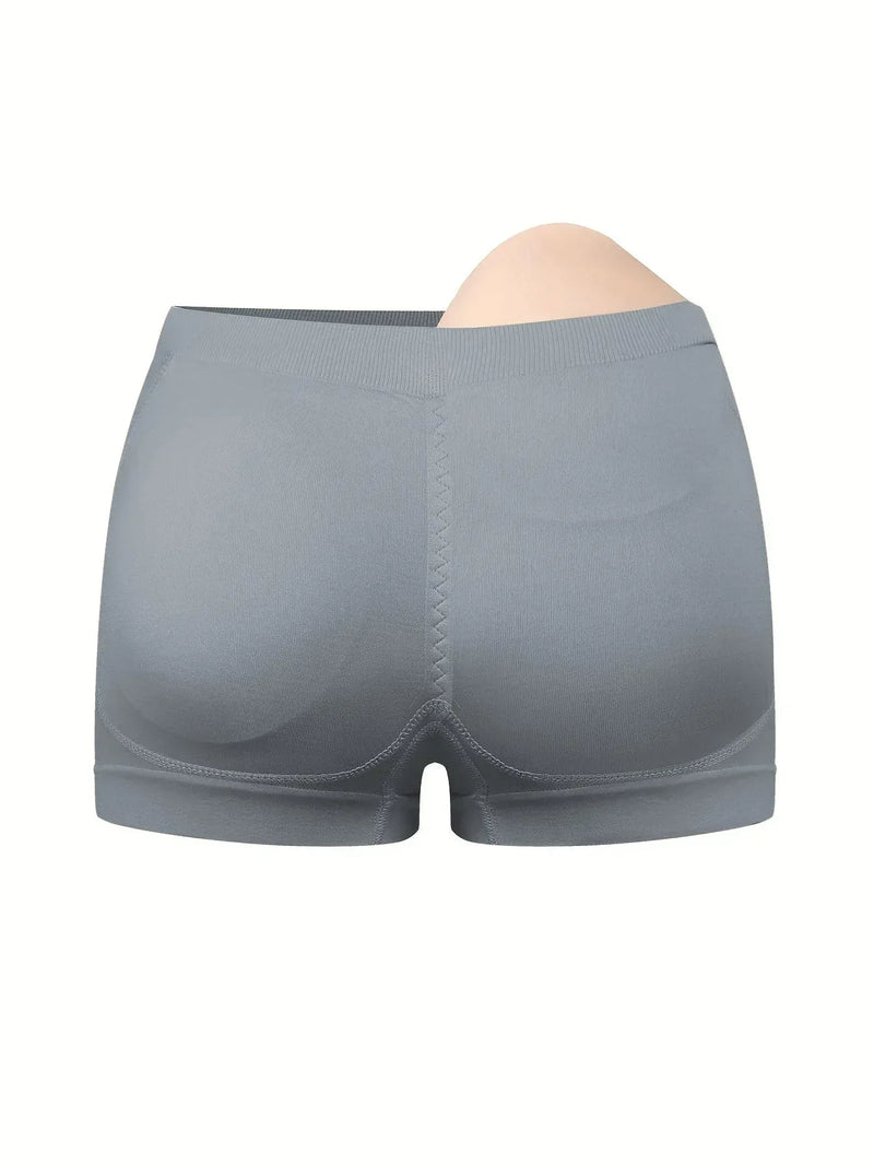 Seamless Mid-rise Removable Seat Cushion Boxers Body Shaping Underpants Meifu Market