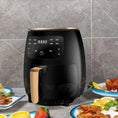 stainless-steel air fryer | 1400w digital air fryer | large capacity air fryer | ultrasonic cleaning