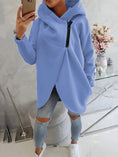 Women's Plus Size Solid Color Coat Meifu Market