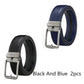 Men's Leather Belt Automatic Buckle Simple Hollow meifu market