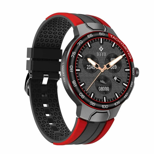 New Spaceman Dial Smart Bracelet Watch Yellow - texture and material detail
