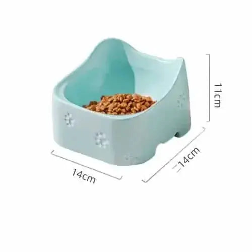 ceramic pet bowl | non-toxic ceramic dog bowl | heavy-duty ceramic cat bowl | energy saving