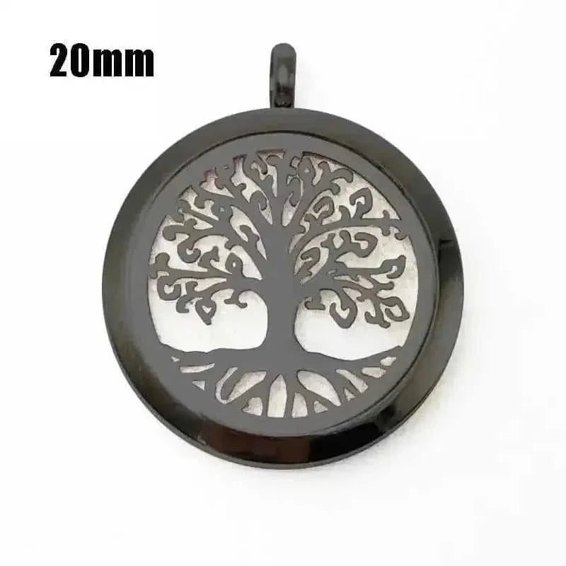 stainless steel magnetic necklace | aromatherapy diffuser pendant | essential oil necklace for women | ultrasonic cleaning