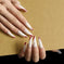 long ballet coffin nails | finished press on nails | salon quality fake nails | ultrasonic cleaning