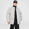 deerskin velvet jacket | quilted windproof coat | loose fit winter jacket | energy saving