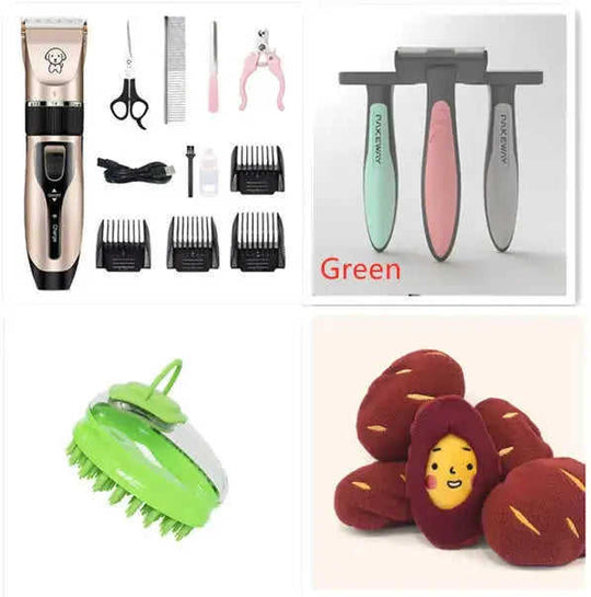 Dog Shaver Pet Teddy Cat Shaving Dog Hair Professional Hair Clipper Style A - color variant display