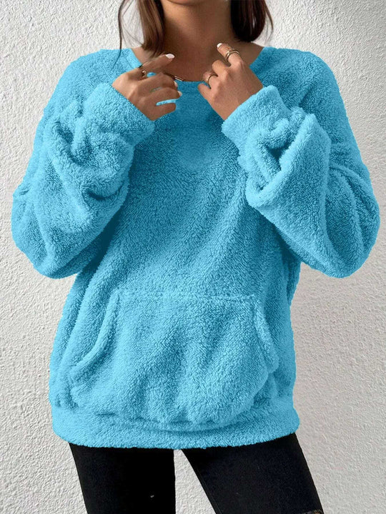 Women's Casual Fashion Solid Color Long-sleeved Sweater Meifu Market