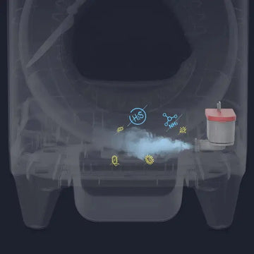 7L Large Capacity Quick Cleaning Smart Toilet APP Remote Control Auto Self-cleaning Automatic Cat Litter Box Meifu Market