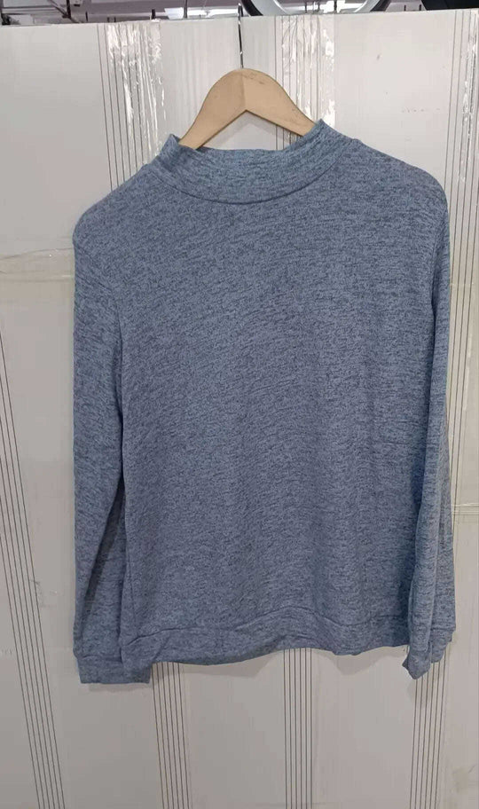 Fashion Long Sleeve Pullover Sweater Fall And Winter Fashion Solid Color Knitted Tops For Women Clothing Meifu Market