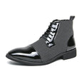 New Leather Boots Fashion Men's Business Formal Leather Shoes Meifu Market