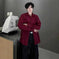 Men's Autumn Ruoshuai High-grade Long-sleeved Shirt L - size and dimension reference