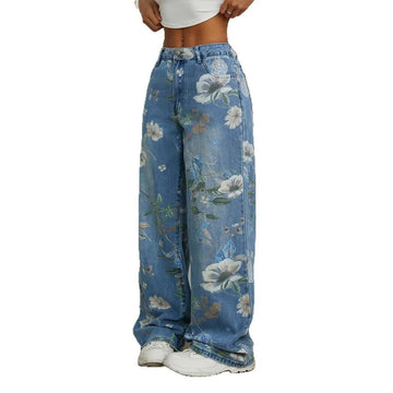 loose fit straight leg pants | wide leg casual trousers | high waist wide leg pants | ultrasonic cleaning