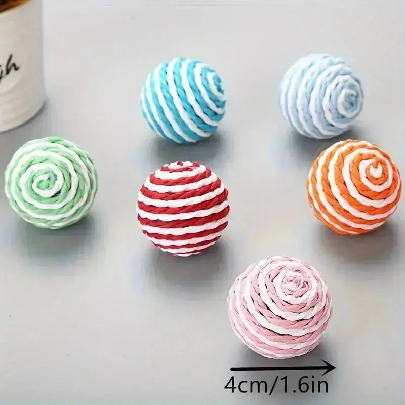 interactive cat toy | durable sisal ball | 3 pack cat scratcher | ultrasonic cleaning