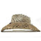 hand-woven natural grass hat | adjustable leather hatband | wide-brim sun protection hat | energy saving