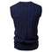 merino wool sweater vest | slim fit waistcoat | breathable knit fabric | energy saving