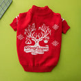 Christmas Tree Elk Christmas Dog Sweater Meifu Market