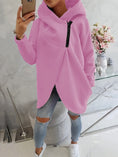 Women's Plus Size Solid Color Coat Meifu Market