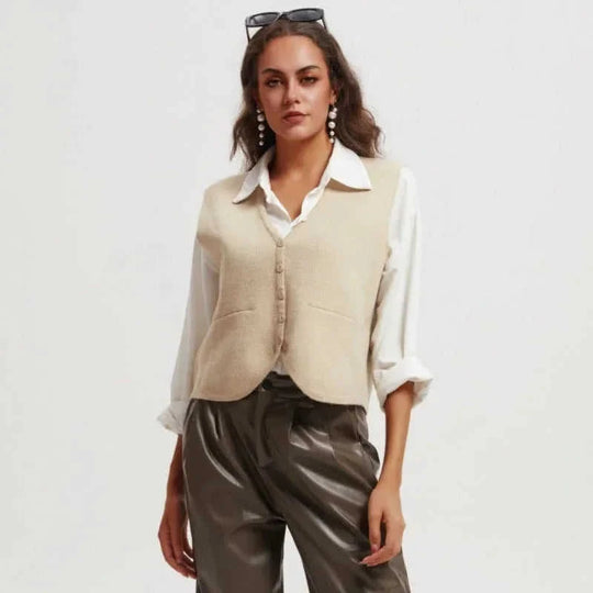 wool blend cardigan | cropped knit sweater | vintage button front | ultrasonic cleaning