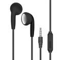 wired earphones with microphone | 35mm audio jack headphones | noise isolating in-ear headphones | energy saving