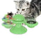 automatic rotating cat toy | interactive cat scratcher | dental cleaning cat toy | ultrasonic cleaning
