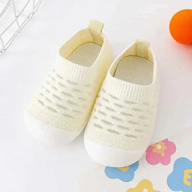 breathable fly knit mesh | soft sole toddler shoes | lightweight baby footwear | ultrasonic cleaning