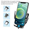 30W Wireless Car Charger - Magnetic Mount Phone Holder for iPhone & Samsung - side view