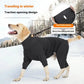 polar fleece dog sweater | high collar dog coat | cold weather dog clothing | energy saving