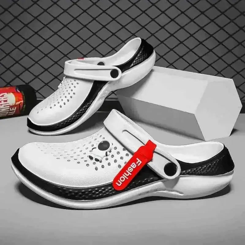 Brand Men Sandals Lightweight EVA Hole Casual Shoes Man Clogs Lovers - Meifu Market