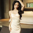 Suspenders Strapless Chest Pad Silk Pajamas Women Meifu Market