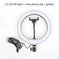 mobile phone fill light bracket | 360-degree rotation phone holder | live streaming lighting kit | energy saving