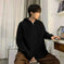 half-zip hoodie for men | premium cotton blend fabric | lightweight fleece lining | energy saving
