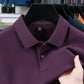 mercerized cotton polo shirt | mens short sleeve polo | breathable cotton shirt | ultrasonic cleaning