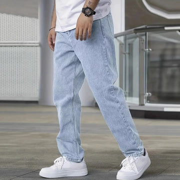 stretch slim fit jeans | lightweight denim pants | tapered leg jeans | ultrasonic cleaning