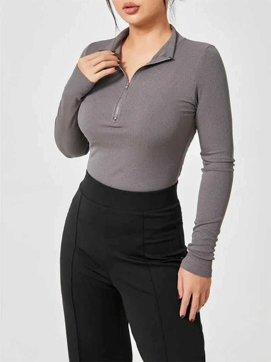 seamless shapewear jumpsuit | long sleeve bodysuit for women | slimming romper with zipper | ultrasonic cleaning