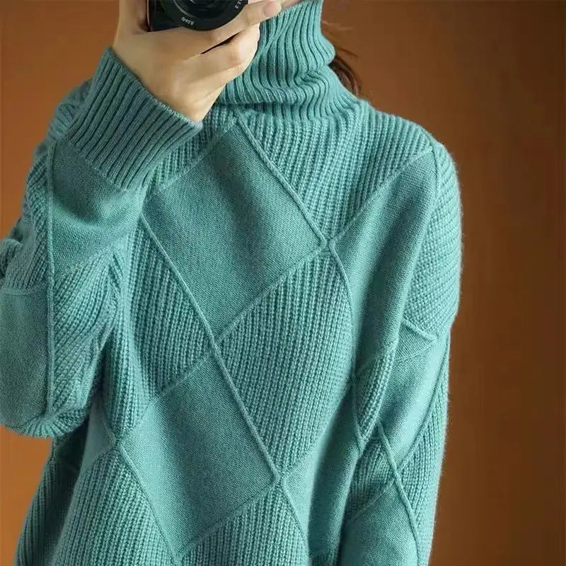 Knitwear Autumn And Winter Long-sleeved Outer Wear Bottoming Shirt Meifu Market