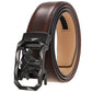 Fashion Men's Leather Belt Alloy Automatic Buckle meifu market