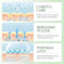 Centella Asiatica Skin Care Set 6-Piece - Hydrating Cleanser Toner Cream Bundle