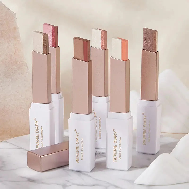 waterproof eyeshadow stick | double-ended eyeshadow pen | long-lasting shimmer eyeshadow | energy saving