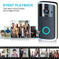 wifi video doorbell camera | 2k resolution doorbell camera | night vision security camera | ultrasonic cleaning